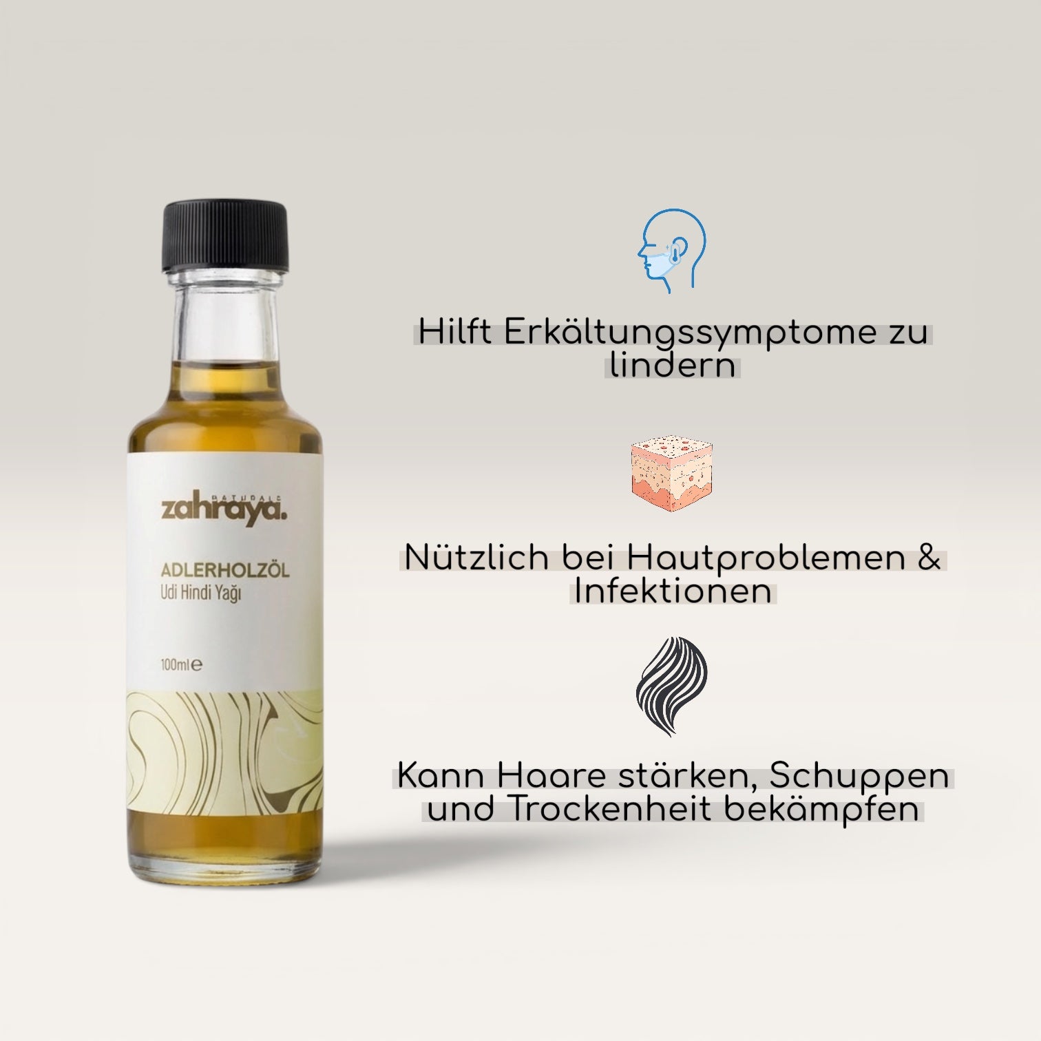 Udi Hindi Öl • Kostuswurzelöl • 100ml