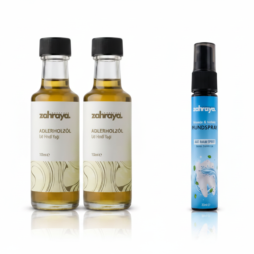 2x Udi Hindi Öl + Mundspray gratis